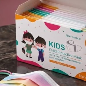 Mascarilla desechable infantil KIDS 50 piezas